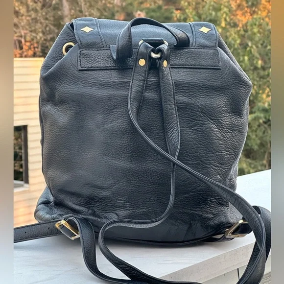 MCM leather backpack